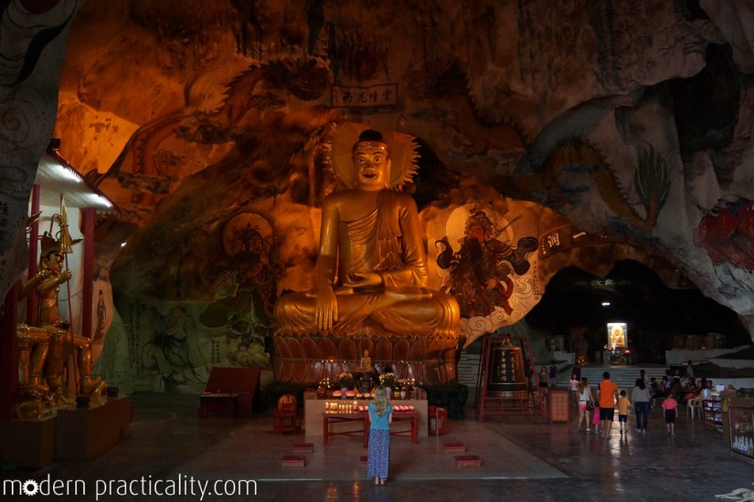 This Buddha statue is the tallest and largest of its kind in Malaysia