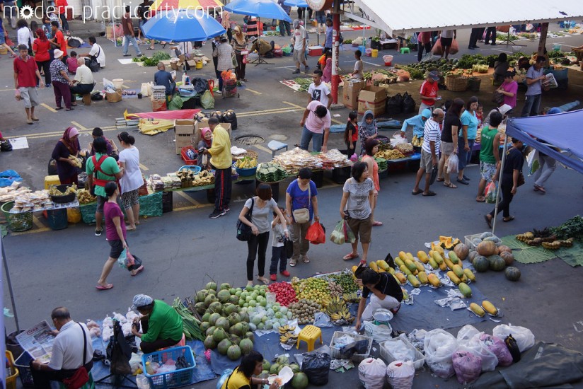 Market in Kota Kinabalu