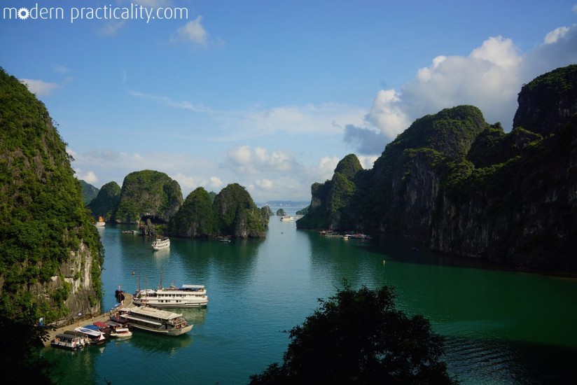 Halong Bay, Vietnam, cruise, boat, ocean